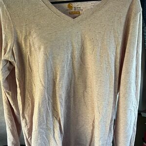 Carhartt Speckled Tan Relaxed Fit Shirt